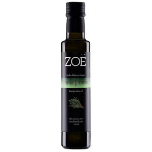 Huile d"olive infusée au thym 250 ml