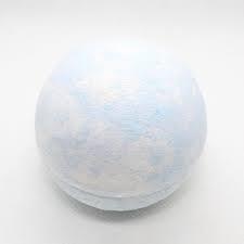 Bombe de bain bleuet