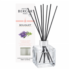 Bouquet parfumé Cube – Champs de lavande